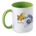 Taza Bicolor Sublimación 330ml Pack 36