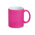 Taza de cerámica 350 mL neón Rosa