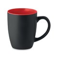 Taza Cerámica Bicolor Rojo