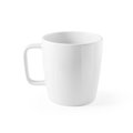 Taza Cerámica Blanca Brillo 450ml