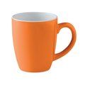 Taza cerámica personalizable de color 300 ml Naranja