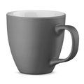 Taza de porcelana mate 450 mL Gris