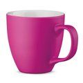 Taza de porcelana mate 450 mL Rosa oscuro