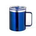 Taza térmica de acero inox reciclado Azul