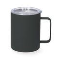 Taza Térmica de Acero Inoxidable Exterior caucho Gri