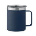 Taza Termo 300ml con Orificio Deslizante Azul Marino