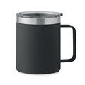 Taza Termo 300ml con Orificio Deslizante Negro