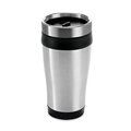 Taza de viaje 420mL acero inox Negro