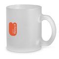 Taza de vidrio esmerilado 340 mL