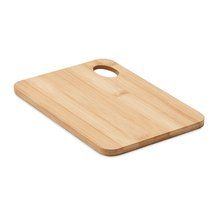 Tabla de Cortar con Orificio Bambú Madera