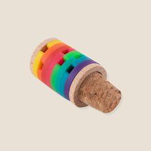 Tapón de corcho y madera Multicolor