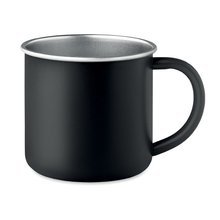 Taza Acero Inox Reciclado 300ml Negro