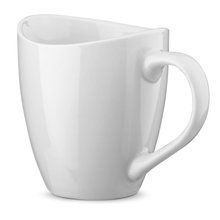 Taza de cerámica 310mL Blanco