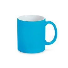 Taza de cerámica 350 mL neón Azul Claro