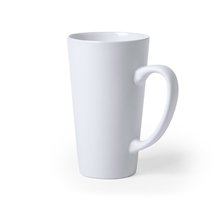 Taza Cerámica Mate 480ml Blanco