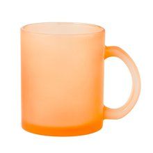 Taza Colores Mate Sublimación 350ml Naranja