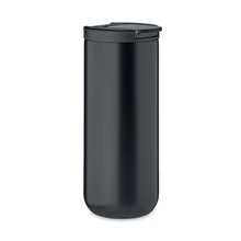 Taza Doble Pared Antifugas 330ml Negro