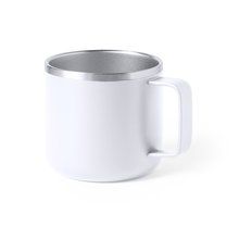 Taza Inox. bicolor de doble pared 350ml Bla