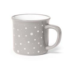 Taza Navideña Vintage 280ml Gri