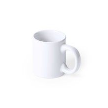 Taza pequeña blanca personalizable Bla