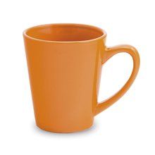 Taza personalizable cónica Naranja