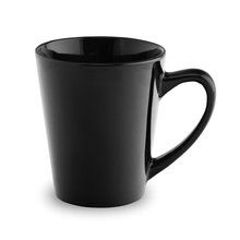 Taza personalizable cónica Negro