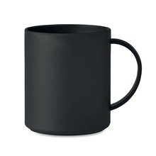 Taza Reutilizable PP 300 ml Negro