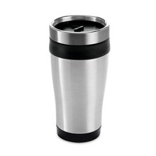 Taza de viaje 420mL acero inox Negro