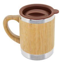 Taza Viaje Bambú 300ml Antideslizante