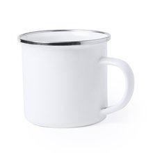 Taza Vintage Sublimación 380ml Blanco