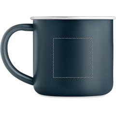 Taza Acero Inox Reciclado 300ml | Lateral Izquierdo