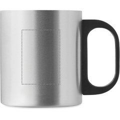 Taza Acero Inoxidable 300ml | Lateral Derecho