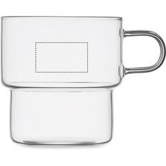 Taza de borosilicato 300ml | RIGHT HANDED UPPER | 35 x 20