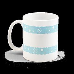 Taza cerámica de estampado navideño 350 mL con caja | Cuerpo