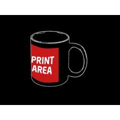 Taza Cerámica Metalizada 330ml -NO Microondas- | Zona 5 | 100 x 70