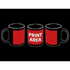 Taza Cerámica Metalizada 330ml -NO Microondas- | Zona 6 | 180 x 70