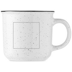 Taza Cerámica Moteada 400ml | Lateral Derecho