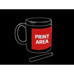 Taza de cerámica pizarra con tiza | Zona 2