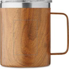 Taza Efecto Madera 300ml | Lateral Derecho