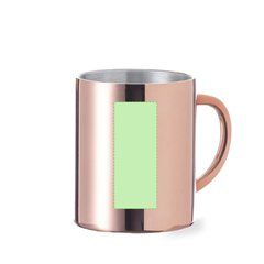 Taza inox 280ml doble pared | Cara A