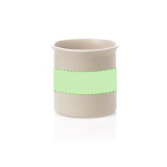 Taza Mate Cerámica color Natural 300ml | Alrededor de la taza | 165 x 30