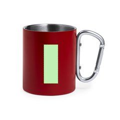 Taza Mate Doble Pared Asa Mosquetón 300ml | Area 4 | 20 x 55