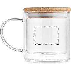 Taza Termo Borosilicato 300ml | Lateral Izquierdo