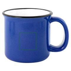 Taza Vintage Cerámica 280ml | Derecha