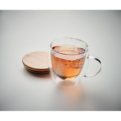 Taza 220ml Doble Pared Navideño