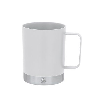 Taza 400ml PP reciclado y base inox Bla