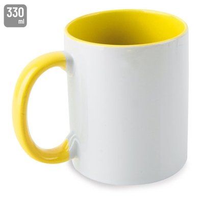 Taza Bicolor Sublimación 330ml Pack 36 AM