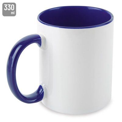 Taza Bicolor Sublimación 330ml Pack 36 AZ