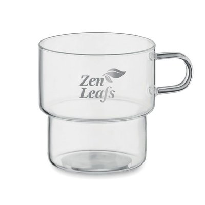 Taza de borosilicato 300ml