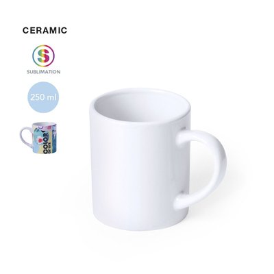 Taza Cerámica 250ml para Sublimación